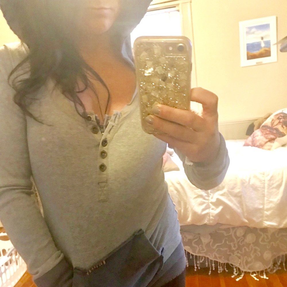 Free People hooded thermal